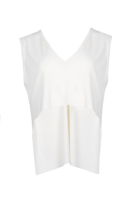 Asymmetrical Raw Edge Top - Harem London