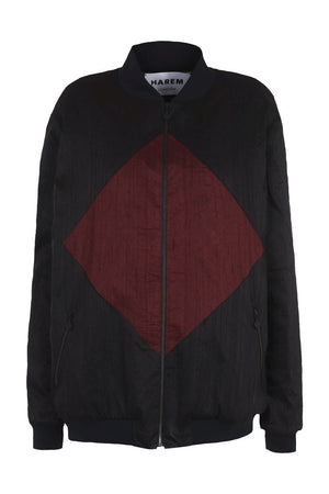 Classic Bomber Jacket Silk - HaremLondon.com