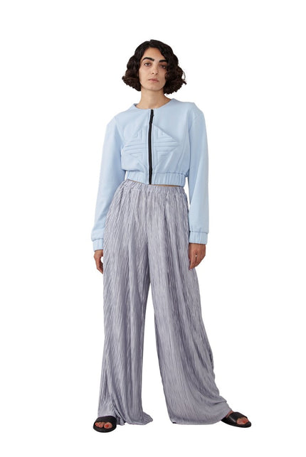 Cropped Bolero - Baby Blue - Harem London