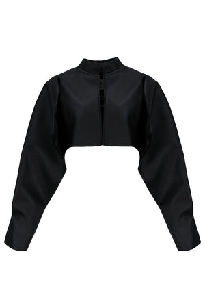 Efe Capelet - Faux Leather Jacket - HaremLondon.com