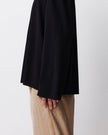 Light Jersey Top : Black - Harem London