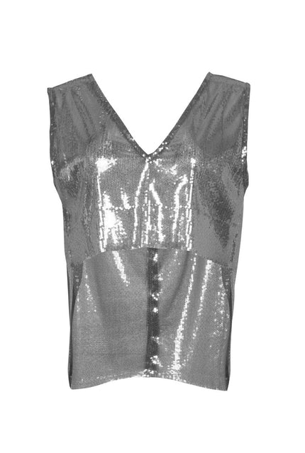 Sequin Asymmetrical Top G - Harem London