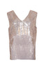 Sequin Asymmetrical Top - Harem London