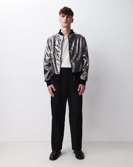 Sequin Bomber Jacket - Harem London